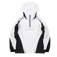 リミテッドプロ　　ハーフジップ　　フーディ(リミテッドホワイト-2XL)